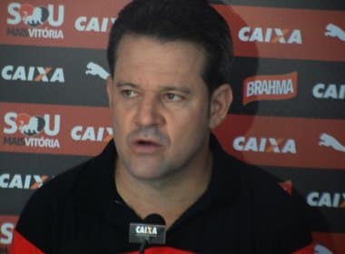 Argel explica mudanças no Vitória para encarar o Fluminense: &#039;Botar um time mais cascudo&#039;