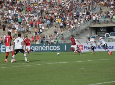 Fora de casa, Vitória sofre revés para o Botafogo-PB pela Copa do Nordeste