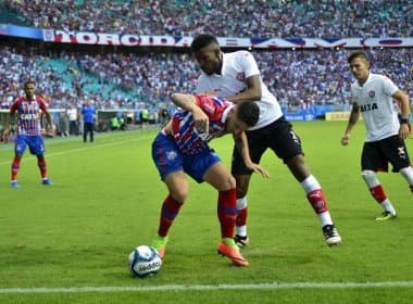 Bahia e Vitória divulgam escalações para o 1º clássico da final do Baiano