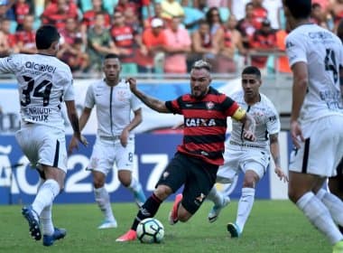 Vitória sucumbe diante do Corinthians e conhece o seu primeiro revés no Brasileirão
