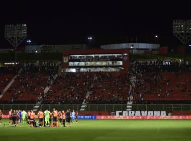 Apagão no Ba-Vi da Copa do Nordeste rende multa de R$ 5 mil ao Vitória