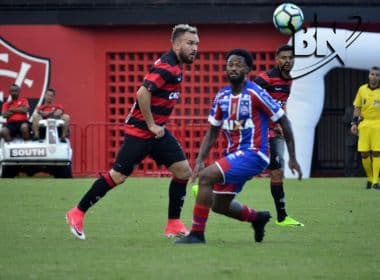 No Barradão, Vitória e Bahia empatam sem gols