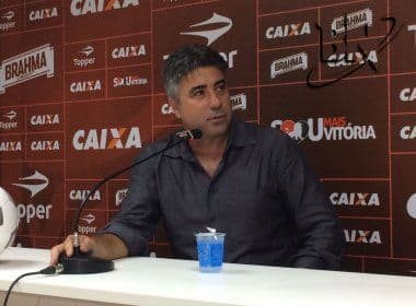 Alexandre Gallo destaca primeiro tempo do Vitória no triunfo sobre o Atlético-GO