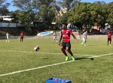 Rodrigo Chagas lamenta empate contra a Chape na Taça BH Sub-17: ‘Sabor de derrota’