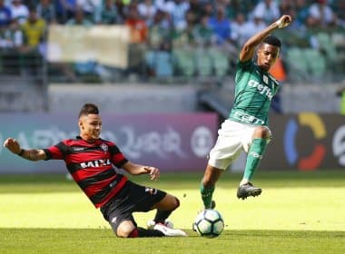 Vitória sai na frente, leva virada e perde para o Palmeiras no Allianz Parque