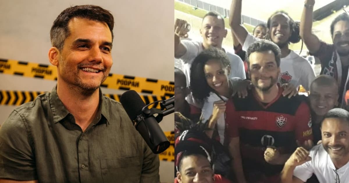 Wagner Moura celebra título do Vitória em cima do Bahia e exalta fase do clube: "Está me dando muito orgulho"