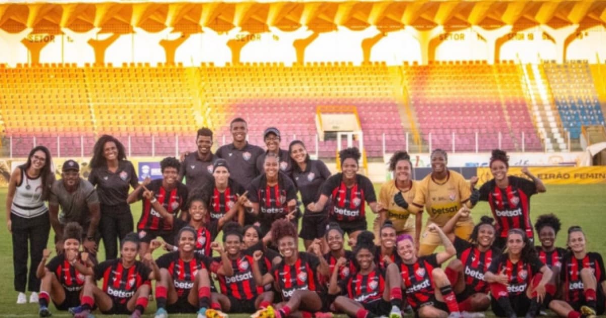 Vitória goleia Acauã e fica perto das quartas do Campeonato Brasileiro Feminino A3