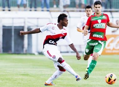 Vitória perde muitas chances e empata com a Portuguesa no Canindé