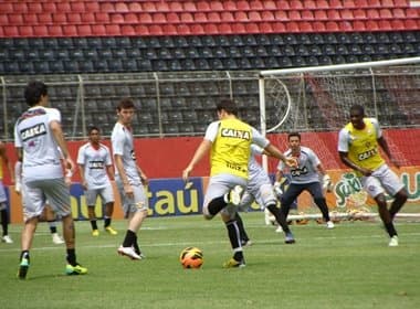  Com treino recreativo, Vitória finaliza preparação para pegar o Flamengo
