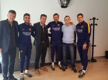 Por Neymar no Rio-2016, Dunga faz visita ao técnico do Barcelona