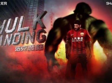 Contratado por valor recorde, Hulk é oficializado como reforço de time chinês