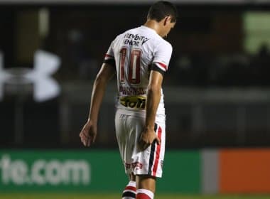 Exame confirma estiramento e Ganso está fora do jogo de ida da semifinal da Libertadores