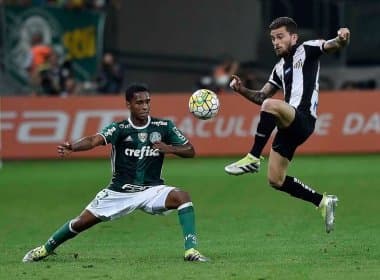Com recorde de público, Palmeiras e Santos ficam no empate por 1 a 1 no clássico