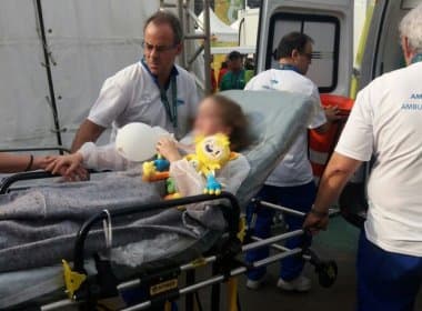 Rio 2016: Duas crianças estão entre 7 feridos por queda de câmera de TV no Parque Olímpico