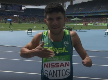 Petrucio quebra recorde mundial nos 100m na Paralimpíada do Rio