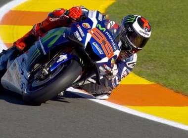 Perto de adeus à Yamaha, Lorenzo lidera treinos livres da última etapa da MotoGP
