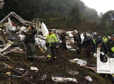 Avião da LaMia caiu por falta de combustível, conclui Aeronáutica da Colômbia