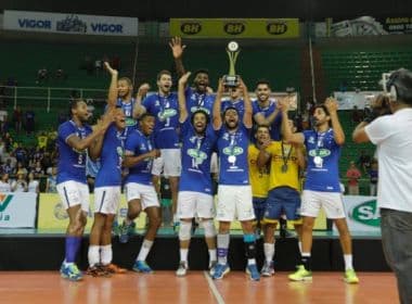 Cruzeiro vence final e leva o título do Sul-Americano de Vôlei pela 4ª vez