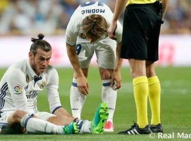 Real confirma lesão e Bale vira dúvida para semifinal da Liga dos Campeões