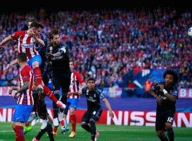 Atlético de Madrid surpreende e até sonha no 1º tempo, mas Real vai à final