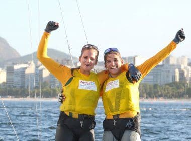 Patrícia Freitas e Martine/Kahena lideram na final da Copa do Mundo de Vela