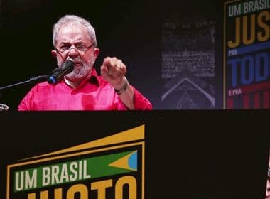 Lula diz que propina foi 'inventada' por empresários e pelo Ministério Público