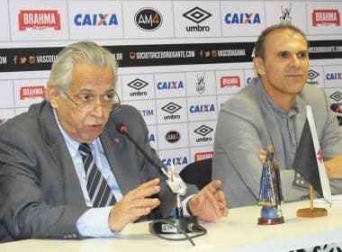 Eurico justifica demissão de Milton Mendes no Vasco: 'Faltou resultado'