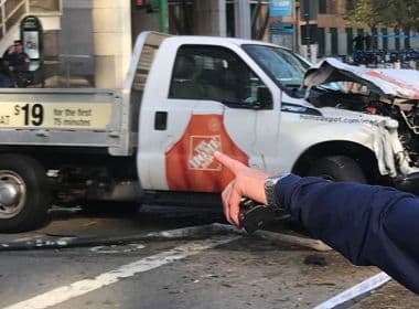 Ataque com caminhonete e tiros em Nova York deixa ao menos oito mortos