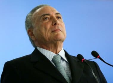 Temer negocia frente partidária para defender ‘legado’ em 2018 e barrar Lula