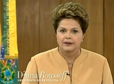 Cada aparição de Dilma em rede nacional custa R$ 90 mil