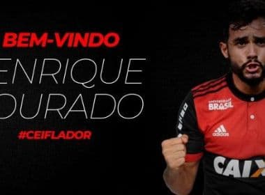 Após adeus ao Flu, Henrique Dourado é anunciado como novo reforço do Flamengo
