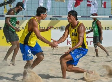Brasileiros caem nas quartas de final da etapa de Doha do vôlei de praia