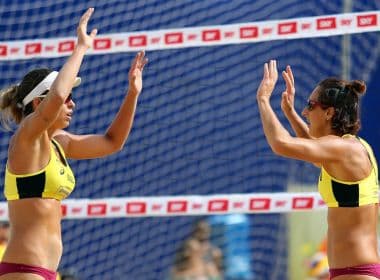 Josi e Lili faturam título em etapa chinesa do vôlei de praia
