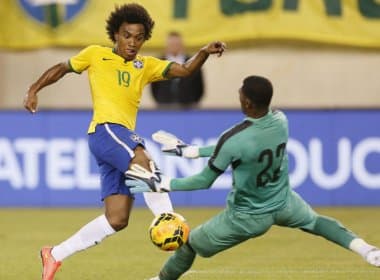 Com gol de Willian, Brasil derrota o Equador por 1 a 0