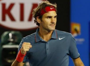 Federer vence jogo de estreia na Suíça em 46 minutos