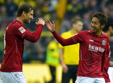 Campeonato Alemão: Borussia cai para Hannover e se aproxima da zona de rebaixamento