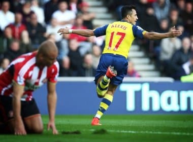 Campeonato Inglês: Arsenal vence Sunderland e Liverpool tropeça em casa 