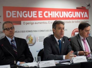 Ministro da Saúde inicia campanha de R$ 12,5 mi contra dengue