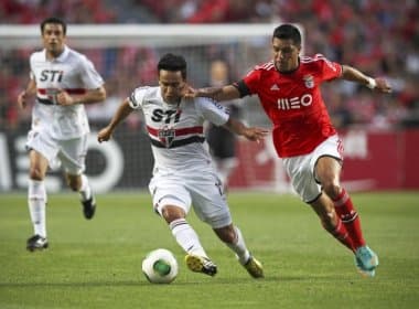 São Paulo vence Benfica e encerra jejum de 14 jogos
