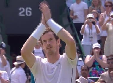 Andy Murray arrasa holandês e avança à 3ª rodada em Wimbledon
