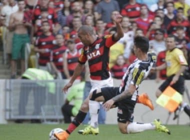 Com 61 mil no Maracanã, Fla abre 2 a 0, mas cede empate ao Santos na etapa final
