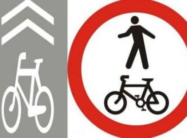 Ministério cria duas novas sinalizações relacionadas à bicicleta