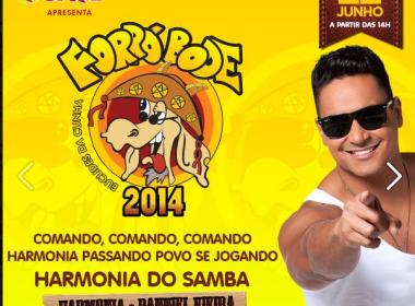 Harmonia do Samba lança DVD no Forró Bode 2014