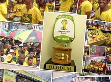 Olodum agita Itaquerão e Pelô na abertura da Copa