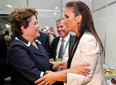 Assessoria se manifesta sobre post de deputado com suposto apoio de Ivete Sangalo a Dilma