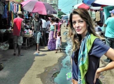 Ana Paula Padrão volta ao jornalismo com reportagem especial sobre o vírus ebola