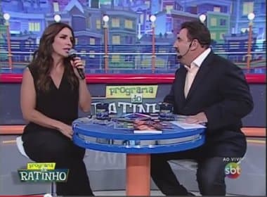 Ivete Sangalo dá bronca em Ratinho e faz com que o apresentador peça desculpas a Claudia Leitte