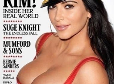 Em capa de revista, Kim Kardashian afirma: &#039;sou mais inteligente do que demonstro&#039;