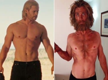 Conhecido pelo papel de Thor, Chris Hemsworth aparece irreconhecível para novo papel