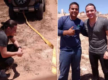 Wesley Safadão vira ‘herói’ na web após ajudar motorista que teve carro atolado 